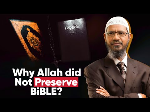 Why Did Allah Preserve the Quran but Not the Bible? || Challenging Question from Dr Zakir Naik