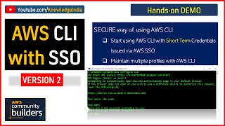 How to easily use AWS CLI with SSO? AWS CLI v2 Demo - Using CLI with SHORT TERM AWS credentials !