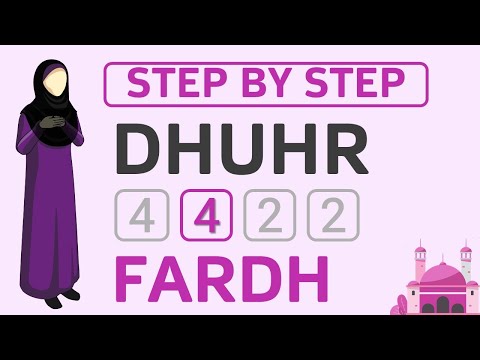 Learn to Pray Dhuhr Salah Perfectly: Step-by-Step Guide to 4 Rakat Fardh Zuhr - Female Hanafi Namaz