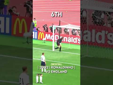 The Top 10 Best Free Kick Goals of All Time according to Chat GPT #ytshorts #viral