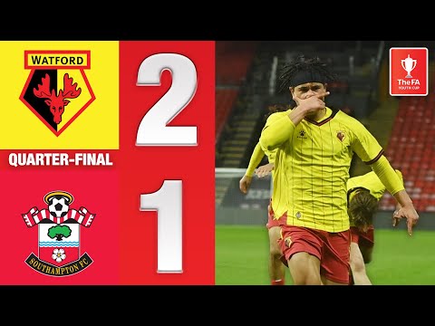 The Hornets Head To The Semi-Finals! | Watford U18 2-1 Southampton U18 | FA Youth Cup 2024-25