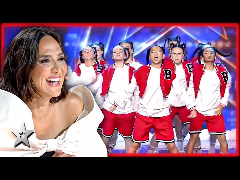 Young Dance Crew Light Up The Stage on Spain's Got Talent!