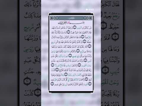 القران الكريم بصوت جميل💕😍 سورة ق #تيك_توك #اكسبلور #القرآن_الكريم #answer #duet #لايك #دويتو #ترند