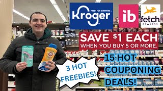 3 HOT KROGER FREEBIE DEALS! ~ 15 HOT KROGER COUPONING DEALS! ~ NEW MEGA EVENT / MORE ~02/12-02/18/25