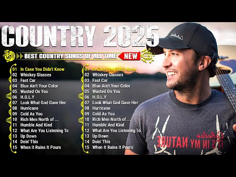 Country Music 2025 - Luke Combs, Luke Bryan, Chris Stapleton, Morgan Wallen, Kane Brown,Jason Aldean