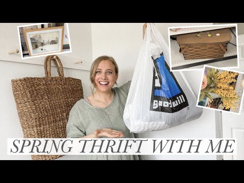 SPRING COME THRIFT WITH ME - CLOTHING HAUL & TRY ON 2023