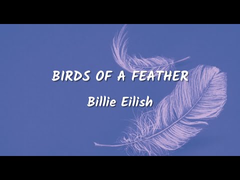 Billie Eilish - BIRDS OF A FEATHER Lyrics Video