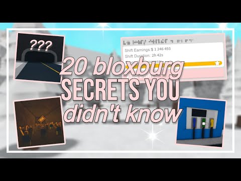 20+ Bloxburg SECRETS You Didn’t Know (Roblox)