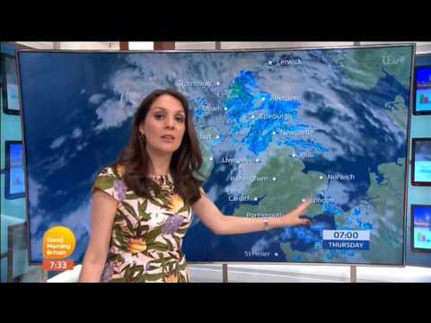 Laura Tobin GMB Weather 2017 07 06