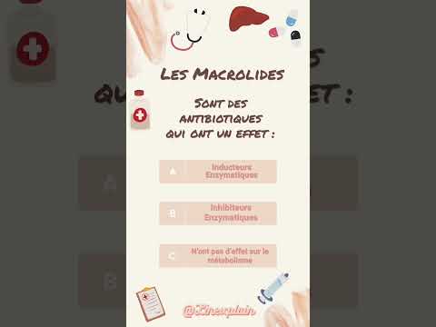 Quiz du jour #1 Les Macrolides @Linexplain