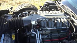 91 Corvette ZR1 Engine Running