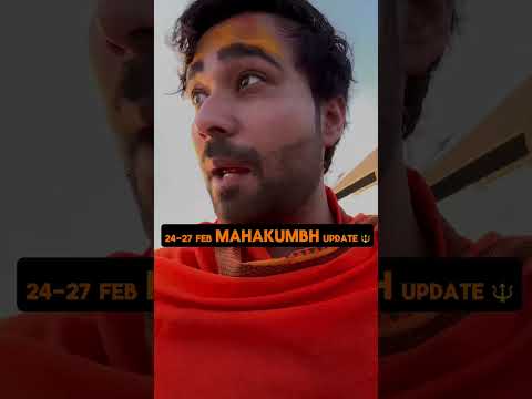 Mahakumbh Update #mahakumbh #mahakumbh2025 #trivenisangam #prayagraj #shorts