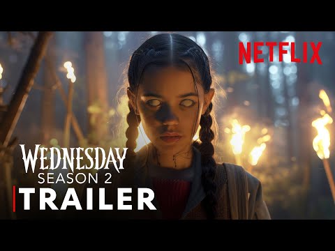 Wednesday: Season 2 (2025) - First Trailer | Jenna Ortega