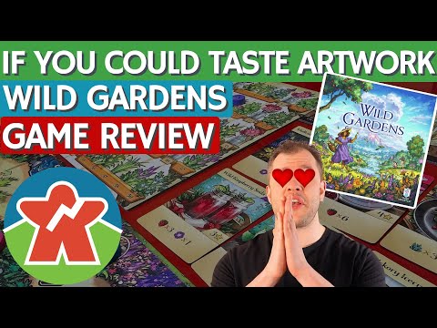 Wild Gardens - Board Game Review - If You Could Taste Artwork