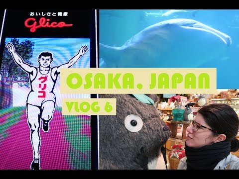 Osaka, Japan - Namba Walk Studio Ghibli store, Osaka Aquarium & Dotonbori