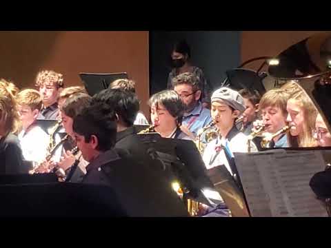 2022-04-27 Wizard of Oz, by Harold Arien, McCall Middle School 7th grade band