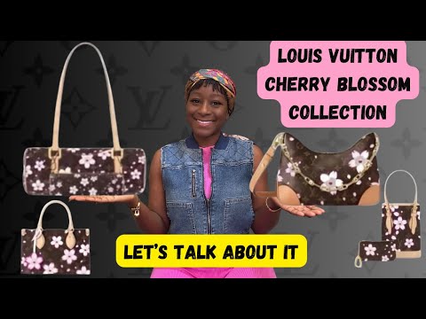 LOUIS VUITTON NEW RELEASE 🌸: THE CHERRY BLOSSOM COLLECTION IS MAKING A COMEBACK!