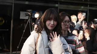 250307 르세라핌(LE SSERAFIM) 뮤직뱅크 퇴근