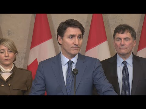 Prime Minister is on Parliament Hill discussing tariff war with the United States | APTN News