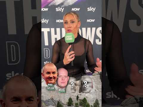 Sky Sports' Emma Paton picks her Darts Mount Rushmore at the World Championships at Ally Pally 👀🎯