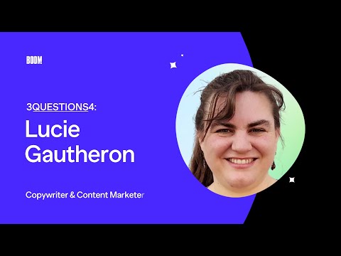 BOOM People | 3Q4 Lucie Gautheron