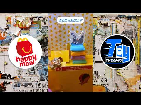 First look! Tom and Jerry Happy Meal from McDonald's! Collect them all. 2025