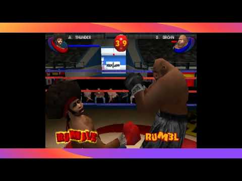 🥊 Ready 2 Rumble (PS1) Afro Jack Arcade Mode #90s #playstation