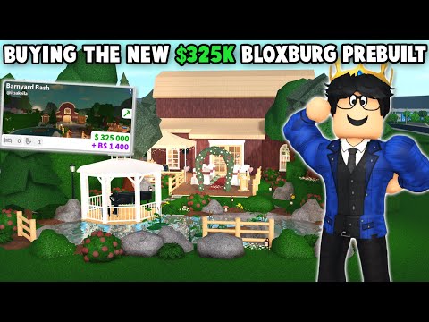 TOURING the NEW $325K BLOXBURG UPDATE WEDDING VENUE PREBUILT..