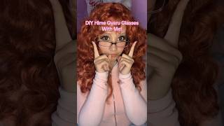 DIY Hime Gyaru Glasses W Me! #gyaru #kawaiifashion #kawaii #jfashion #fashionblogger #diy #upcycle