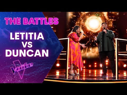 Letitia Butler & Duncan Toombs Sing Don't Let The Sun Go Down On Me | The Battles | The Voice AU