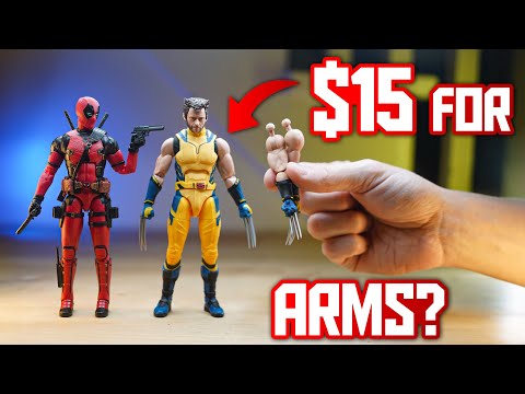 I spent $15 on Arms for the Wolverine Marvel Legends. WORTH IT!!