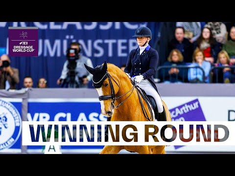 Masterclass in Motion: Merrald & Zepter Dazzle!💃🐴 |  FEI Dressage World Cup™ Neumünster