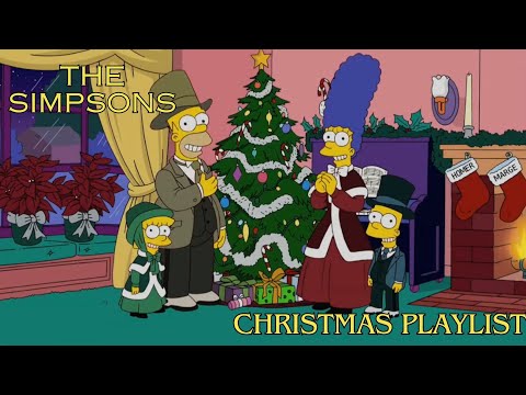 [𝗰𝗵𝗿𝗶𝘀𝘁𝗺𝗮𝘀 𝗽𝗹𝗮𝘆𝗹𝗶𝘀𝘁] the Simpsons family | a soft Christmas Playlist ⛸️☃️