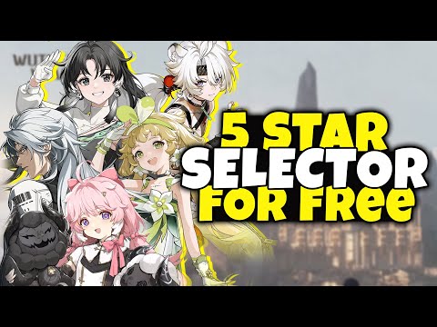 FREE WUTHERING WAVES 5* SELECTOR HOOOOLY