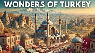 Wonders of Türkiye | The Most Amazing Places in Türkiye | Travel Video 4K