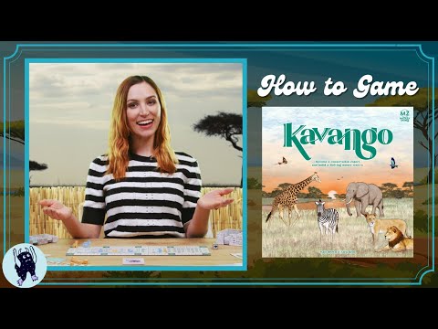 How to Play Kavango | New Board Game | How to Game with Becca Scott