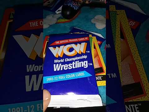 👑 1991 WCW Trading Cards! pt. 2 #shorts #wcw