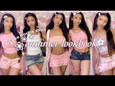 summer lookbook ♡ pink malibu barbie inspired!