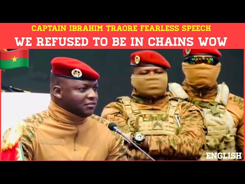 Captain Ibrahim Traore Viral Speech (ENGLISH)