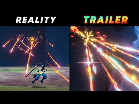 Genshin Impact Trailers vs Reality