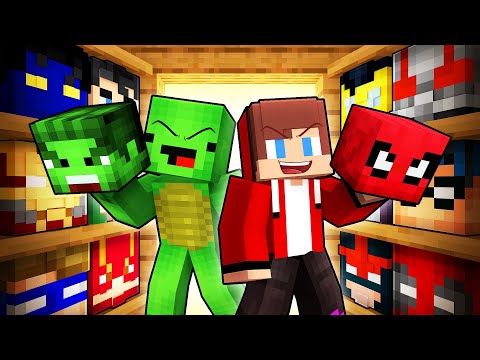 Mikey and JJ Can Have ANY SUPER POWER in Minecraft (Maizen)