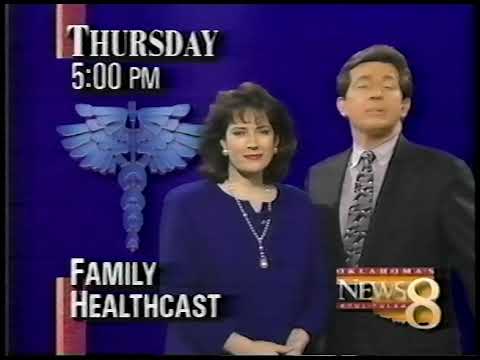 1993 KTUL TV News at 5 TV Promo