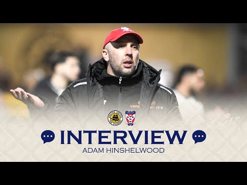 💬 Post Match Interview | Adam Hinshelwood | Boston United