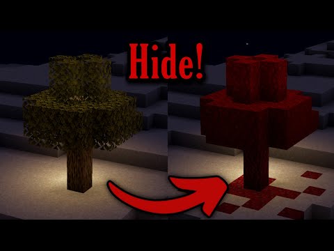 If you see a Tree grow on sand, Run away from it! (Minecraft Creepypasta)