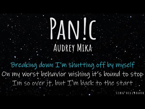 Audrey Mika - Pan!c (Realtime Lyrics)