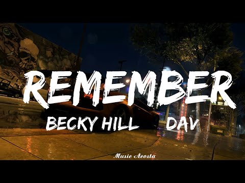 Becky Hill, @davidguetta  - Remember (Lyrics)   || Music Acosta