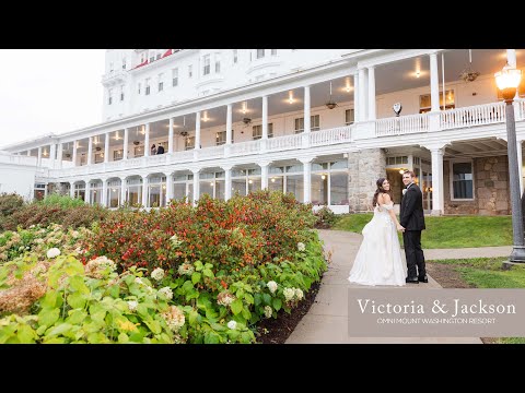 Victoria +Jackson's Mount Washington Resort Wedding Trailer