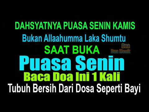 BERUNTUNG YANG PUASA HARI INI, BEGINI 5 KEAJAIBAN PUASA SENIN KAMIS, BACA INI DIHAPUS DOSA 70 TAHUN