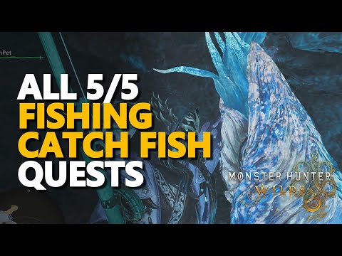 All Fishing Quests Monster Hunter Wilds