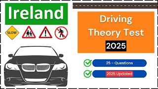 Driving Theory Test Ireland 2025 - Questions & Answers